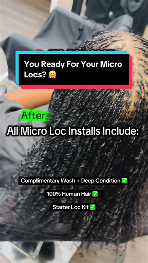 Stop procrastinating and begin your microloc journey today. 🤗 Trust me, it’ll be one of your best decisions. 👏🏾🙌🏾👌🏾🤞🏾 #microlocs #locs #mcdonoughhairstylist #atlanta #locjourney