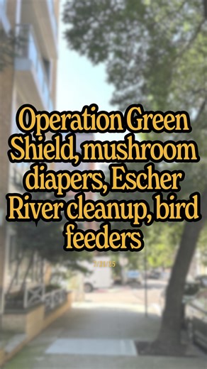 Jacob Simon | Today’s good news: Operation Green Shield protects the Amazon, mushroom diapers tackling plastic pollution, the Emscher River completely... | Instagram