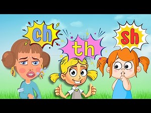How to teach English READING using the 'sh', 'th' and 'ch' DIGRAPHS?