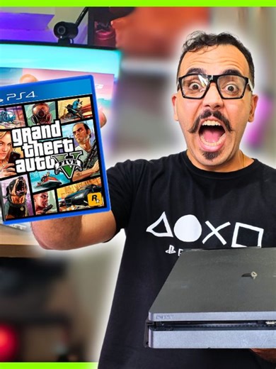 Jogando GTA 5 no PS4 com Volante do Xbox G920