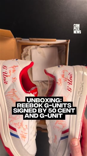 Complex Sneakers | It’s not every day you unbox a pair like this. We pulled out a signed pair of Reebok G-Unit G6s straight from @jlp’s personal collection. 🗽 | Instagram