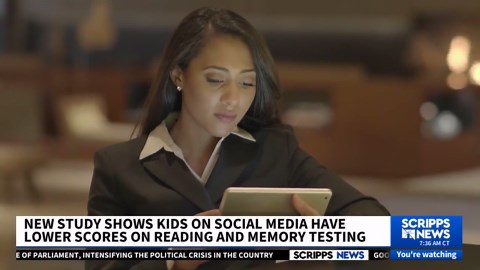 Impact of Social Media on Youth Literacy and Memory