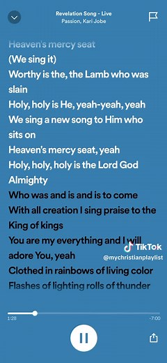 Revelation Song (Live) - Passion, Kari Jobe #revelationsong #passion #karijobe #worship #worshipmusic #praise #wwjd #jesus #God #christiantiktok #thankyoujesus #amen #bible #christ #spotify #lyrics #prescence #victory #music
