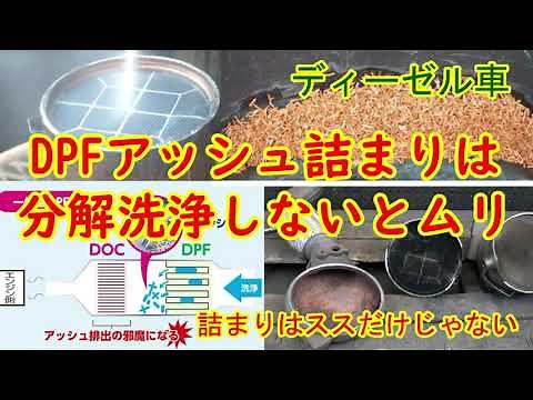 Diesel Vehicle DPF Clogs: Soot isn't the only cause! [Soot Killer] Clogged DPFs are difficult to ...