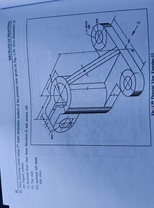 MECHANICAL DRAFTING6413. Draw following views using 1st  angl... | Filo