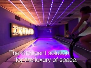 Hydrofloors movable swimming pool floor