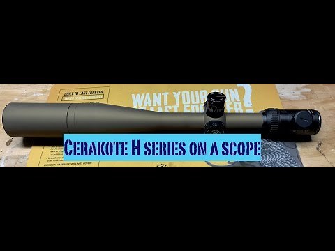 Prep and Coating a Scope | Cerakote | Branson Cerakote