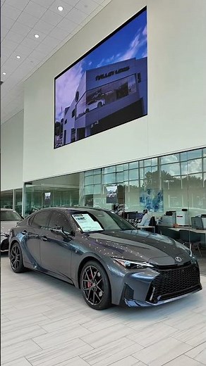 2026 Lexus IS350 in Cloudburst Gray