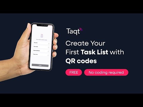Create a Task List with QR Codes