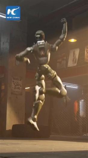 Саяхан Хятадад танилцуулагдсан EngineAI компанийн T800 загварын хүн дүрст робот боксын зааланд нарийн цохилт хийх, эргэлдэн өшиглөх зэрэг үзүүлбэр үзүүлэв. | АНД СТУДИ