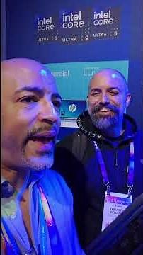 The Alienware Area 51 has what? #CES2025 at the Intel suite