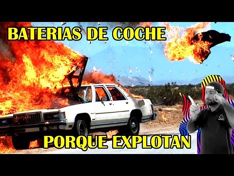 CAR BATTERIES - WHY THEY EXPLODE and what to do to avoid it.