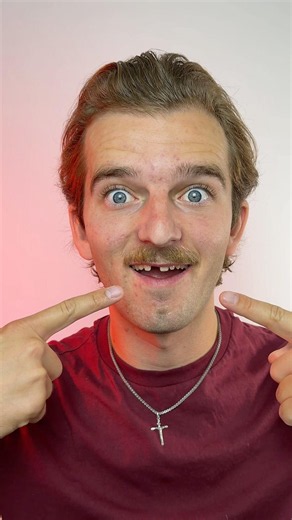 English with a gap in my teeth!