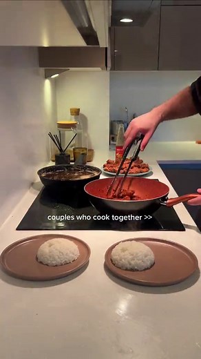 Cooking Together: Couple's Quality Time in the Kitchen