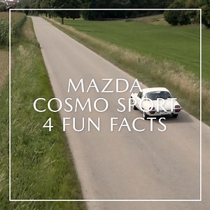 The original rotary. 4 fun facts about the Mazda Cosmo Sport. #100YearsOfMazda | Mazda UK