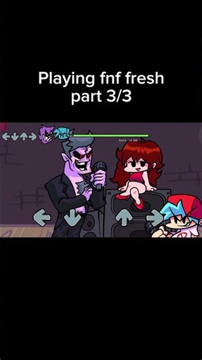 Playing fnf fresh part 3/3 | #animation #edit #funny #memes #pov