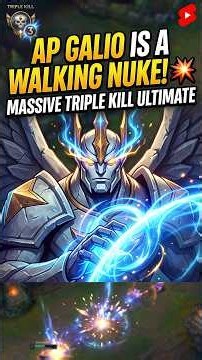 How to Carry with Galio: Massive Engages & Teamfight Wipes