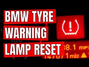 Témoin de réinitialisation de la pression des pneus BMW Série 3 E90