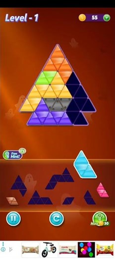 Block triangle puzzle