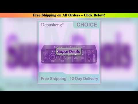 Audio Interface Depusheng MD22 Professional Sound Card with Monitoring Electric