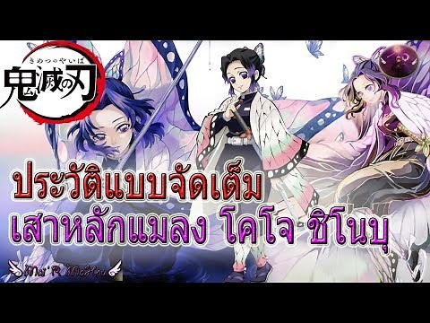 ⭐️ประวัติแบบจัดเต็ม ⛩ เสาหลักแมลง 🦋 ชิโนบุ โคโจ Shinobu Koucho 💉 Kimetsu no Yaiba 🌸