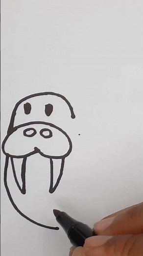 HOW TO DRAW SEALS- EASY DRAWING