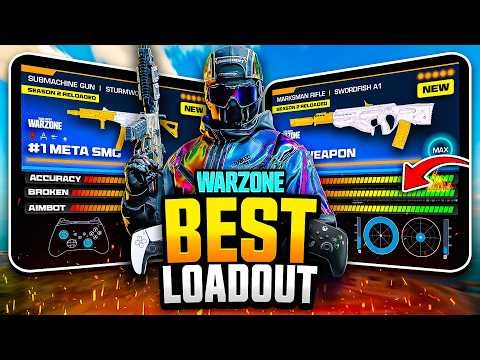 the BEST *BROKEN* META LOADOUT in Warzone after the NEW UPDATE! (Best STURMWOLF Class Setup)