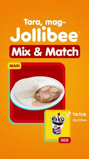Jollibee Mix & Match Combo: Perfect for Your Vibe