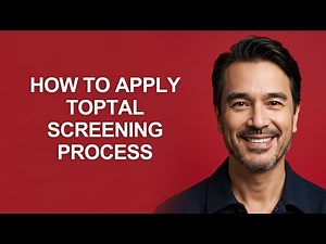 How to Apply Toptal Screening Process - KevinHowTo