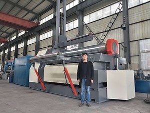 [Hot Item] High Accuracy CNC Four-Roll Sheet Bending Machine