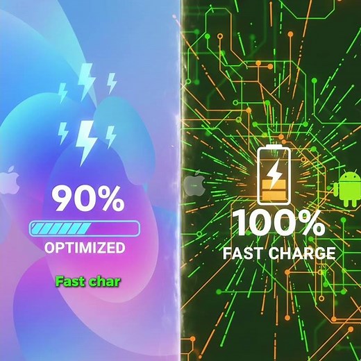 iPhone vs Android Battery Kaun Better Hai #iphonevsandroid #batterytips #batterytest #viraltech