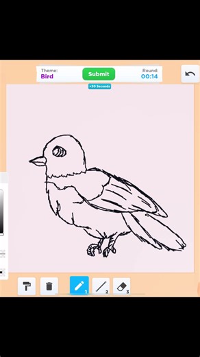 Roblox Bird Speed Draw - Speed Drawing in Roblox