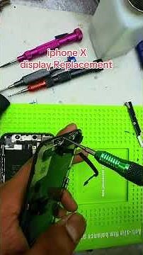 iPhone X LCD Replacement | Screen Repair #smartphone #iphone #iphone10 #mobilerepair