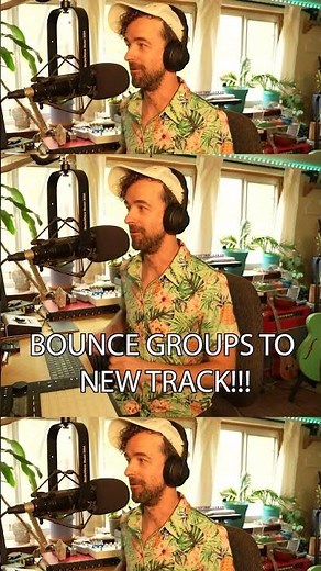Ableton 12.3 Bounce Groups to New Track