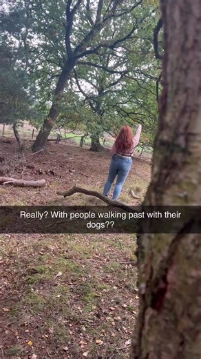 Can't even go on a walk in private nowadays | Flame Meg