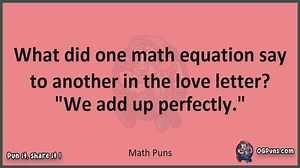 Math - Jokes, Puns, Wordplays, and Laughter