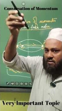 Conservation of Momentum in Central Force Motion Maulana Global Academy Physics #education #explore
