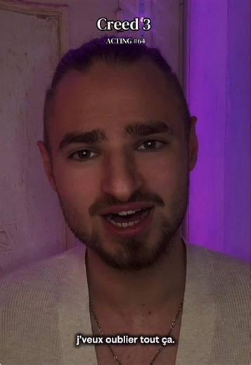 Acting nº64 | pov : je veux juste oublier. #creed #acting #adonis