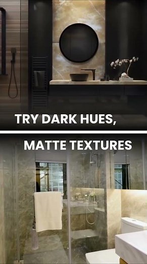 Bold Designs for Luxe Modern Bathrooms💫