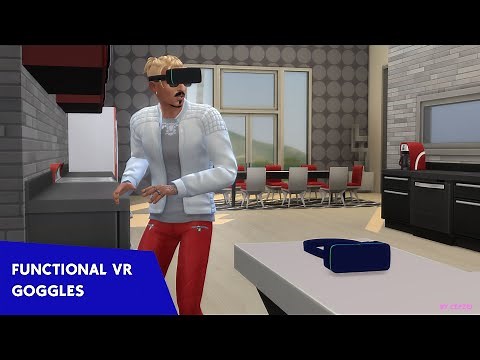 The Sims 4 Functional VR Goggles Mod