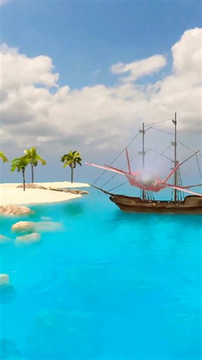 紅のF-35B ライトニング Ⅲ 南の島🏝️ 飛行中 2 2025年12月23日