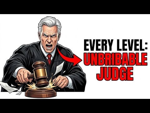 Your Life as Every Level of the Judge Who Can’t Be Bought