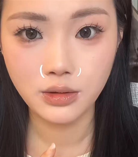 Nose #contour #makeup #howto #tutorial #beautiful #beauty #beautytips #shading #korea #eyemakeup