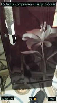 LG Fridge Compressor Change Full Process | Vacuum & Gas Charging |#trending #viral #vlog #lgfridge