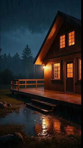 No Ads Rain Ambience ASMR – Relaxing Heavy Rain for Deep Sleep #asmr #rain #deepsleep #relax