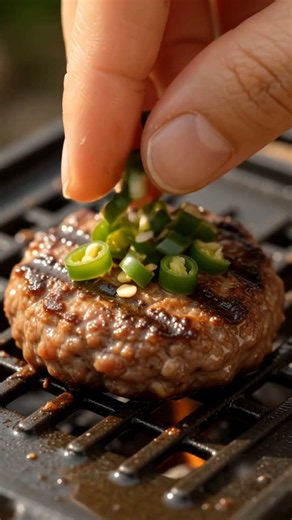 🌶️ Green Chile Burger 🍔 | Spicy, Cheesy & Irresistible! #shorts #food #cooking