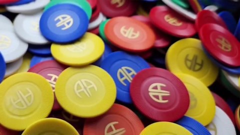 AA Tokens 300 Pcs., Alcoholics Anonymous Chips, Customizable Plastic Coins 1-9/16" Diameter - Etsy