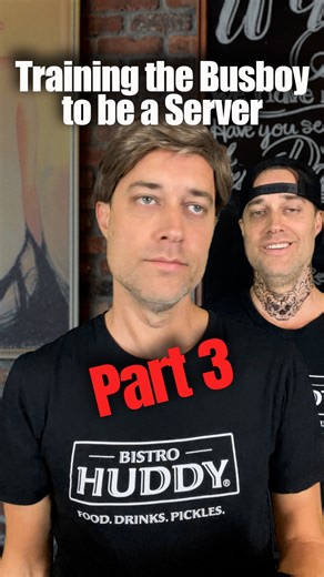 653K views · 28K reactions | Brad can only take so much disrespect Co-write w/ Andrea Kelley #bistrohuddy #training #serverlife #restaurantlife | Drew Talbert | Facebook