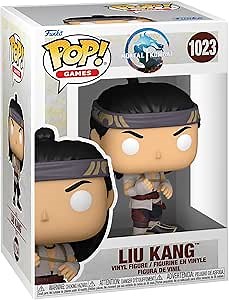 Funko POP Games: Mortal Kombat 1- Liu Kang - (God of Fire) - Mortal Kombat Game Franchise - Collectable Vinyl Figure - Gift Idea - Official Merchandise - for Kids & Adults - Video Games Fans