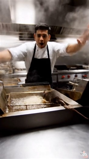 A Mouse Appeared in the Restaurant Kitchen…😵